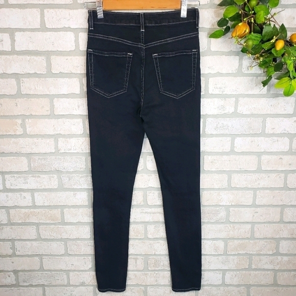 FOREVER 21 High Waist Stretch Skinny Jeans Size 26 - Picture 2 of 8